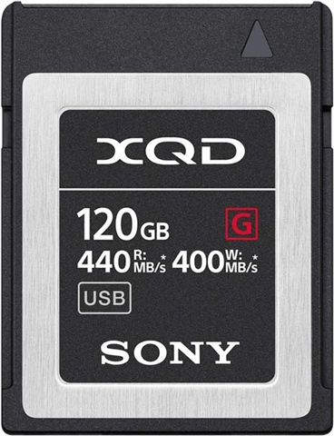 Sony G Series QD-G120F 120GB 400MB/s XQD Card